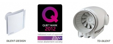 Вентиляторы Soler&Palau получили знак “QuietMark”